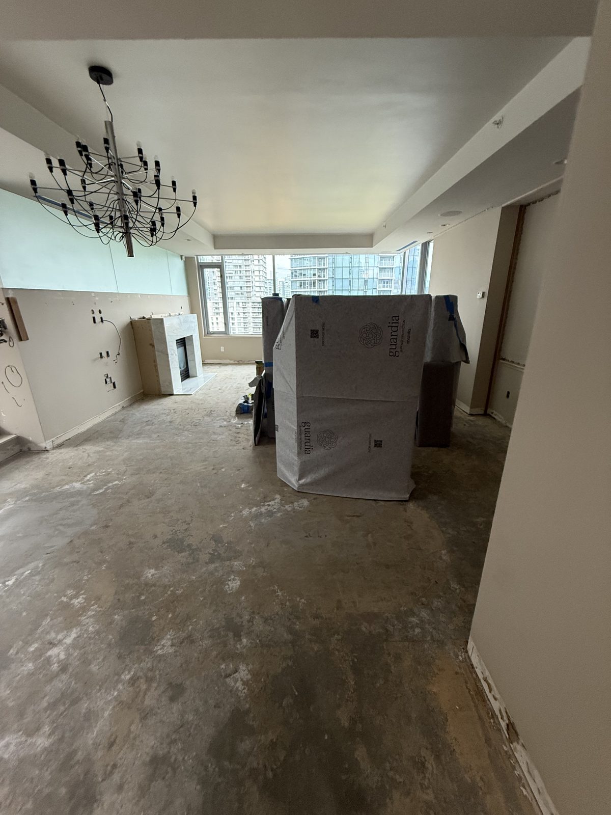 Before - interior painting, Lower Mainland BC
